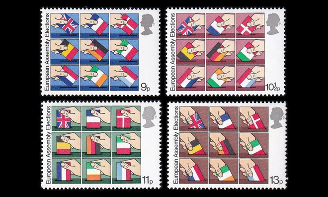Iso-Britannia 789-92 ** Euroopan parlamentin 1. suoravaalit