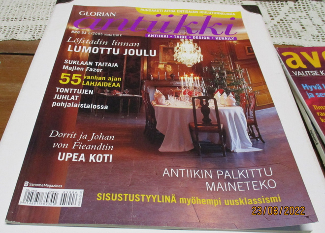 Glorian antiikki joulukuu 2005