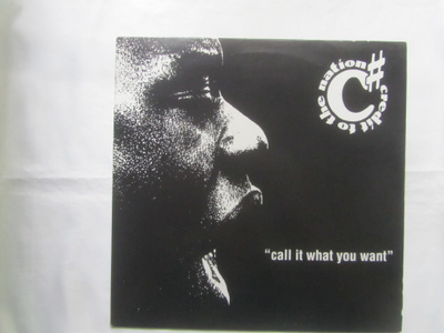 Credit To The Nation:Call It What You Want 12" single 1993