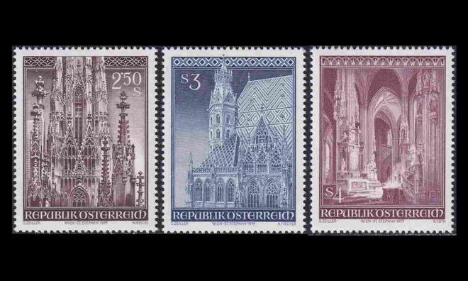 Itävalta 1544-6 ** Stephansdomin uudelleenavaus (1977)