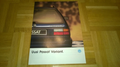 Esite Volkswagen Passat Variant, 1988. VW