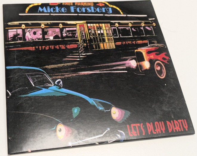 Micke Forsberg - Let's Play Dirty (CD) VG++!! Maxi-single