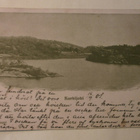 Kurkijoki, vehreää rantamaisemaa, mv pk, p. 1901 - pikkukuva 1