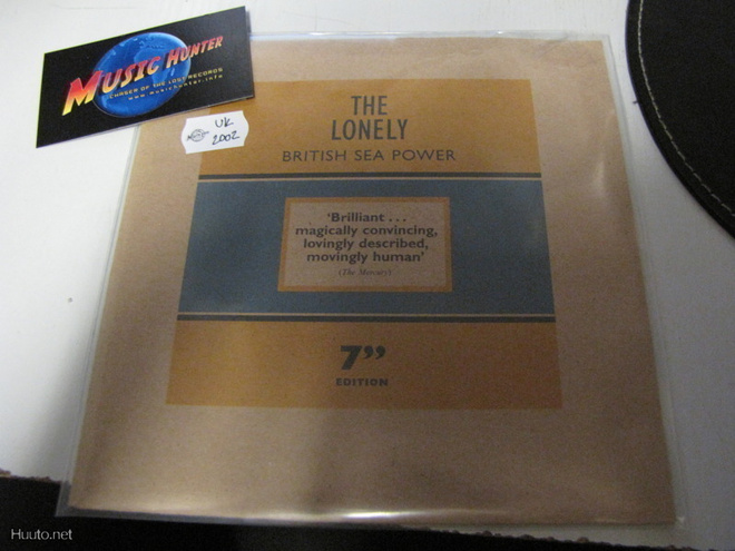 BRITISH SEA POWER - LONELY 7'' SINGLE UK 2002 PAINOS UUSI