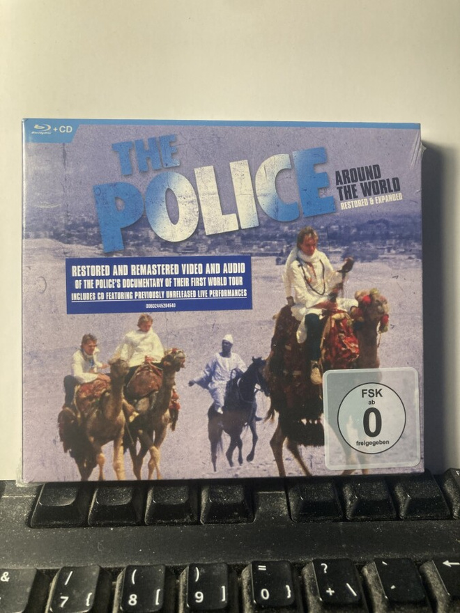 THE POLICE: Around The World, CD + BluRay