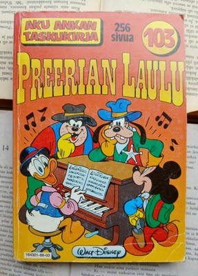 Aku Ankan taskukirja 103: Preerian laulu