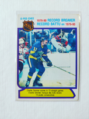 80-81 Opc - Charlie Simmer