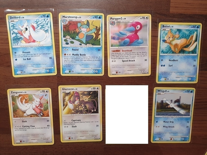 Pokemon Great Encounters Sarjan kortteja yksittäin myynnissä