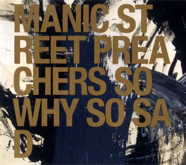 Manic Street Preachers - So Why So Sad (CD) NEAR MINT!!