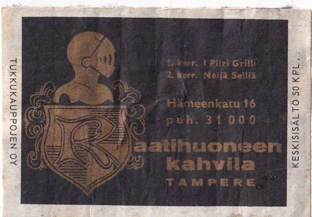 Tampere, Raatihuoneen Kahvila   sk 1