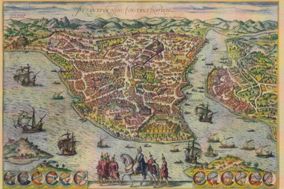 Kartta Istanbul (postikortti)
