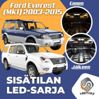 Ford Everest (MK1) Sisätilan LED-sarja 6-osainen - pikkukuva 1