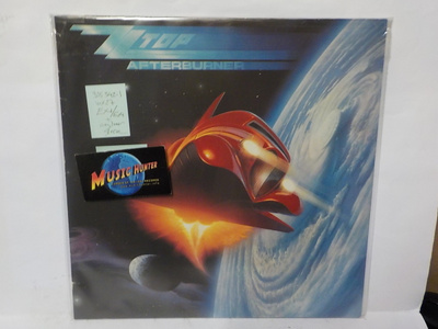 ZZ TOP - AFTERBURNER EX+/EX+ LP