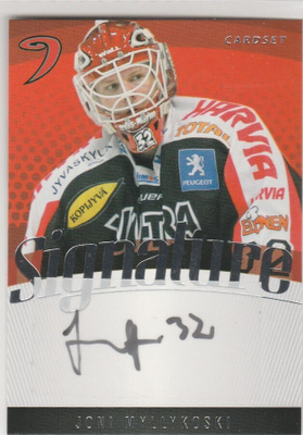 2011/12 Cardset Signature Joni Myllykoski , JYP
