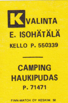 Kello, Haukipudas, E. Isohätälä  4/10
