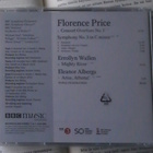 Florence Price, BBC Symphony Orchestra, Nicholas Collon (CD) - pikkukuva 2