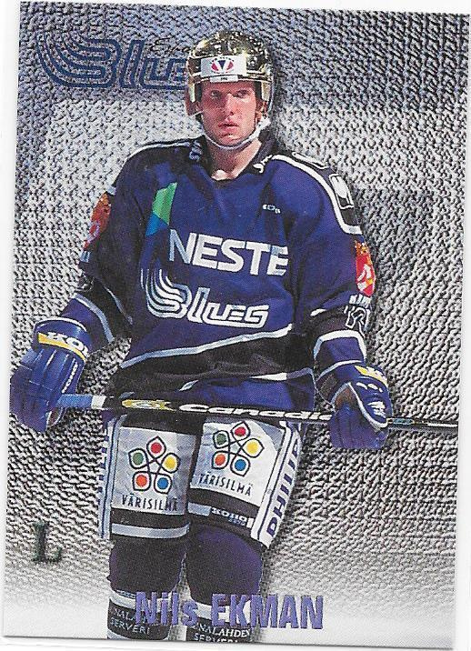 1998-99 CardSet #22 Nils Ekman Espoo Blues