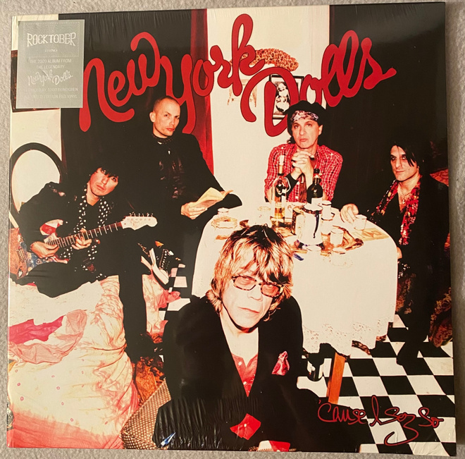New York Dolls – 'Cause I Sez So, LP, punainen