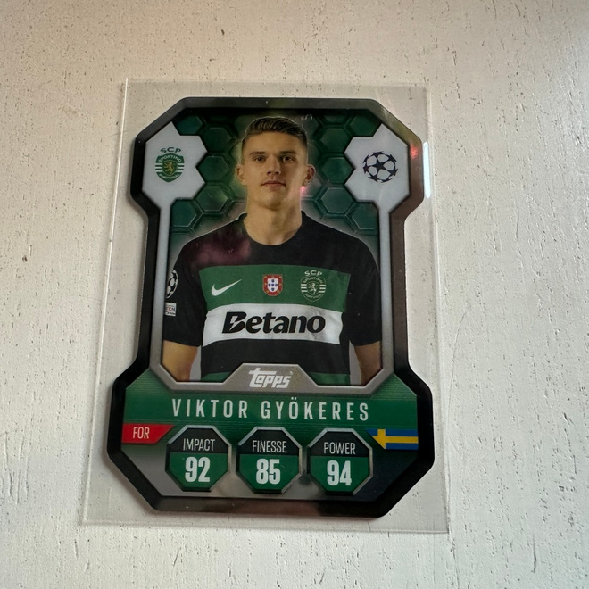 Topps Match Attax 24-25 Chrome Shield Viktor Gyökeres