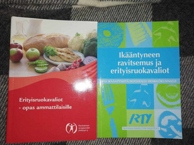 2 kirjaa, ERITYISRUOKAVALIOT + Ikäihmiset