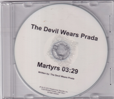 The Devil Wears Prada - Martyrs (CDr, Single, Promo)
