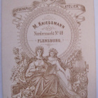 VANHA CDV Valokuva Upseeri Miekka Saksa 1880-l - pikkukuva 2