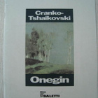 Käsiohjelma Onegin Cranko-Tshaikovski Baletti - pikkukuva 1