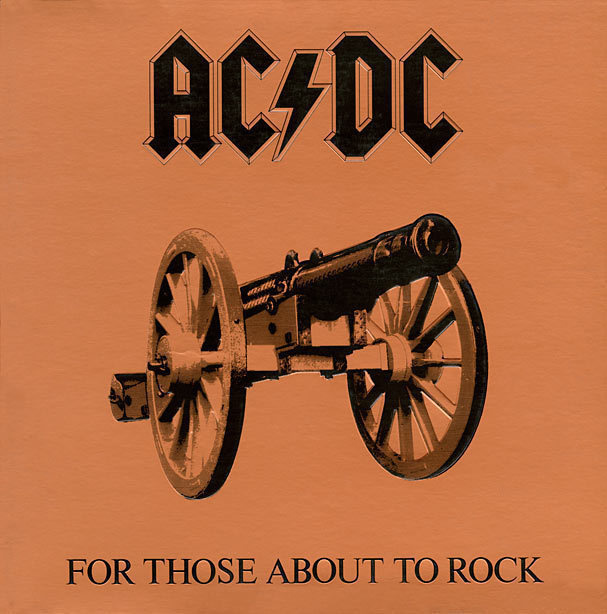 AC/DC - For Those About To Rock (CD) EX+!! Vanha painos