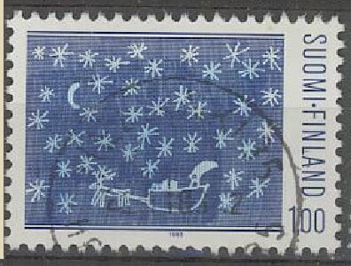 1983 1,00 mk joulu loisto