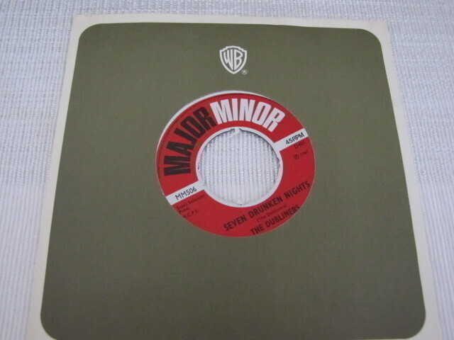 The Dubliners Seven drunken nights 7 45 UK 1967