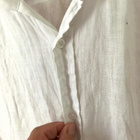 Massimo Dutti miesten L pellava paita - pikkukuva 5