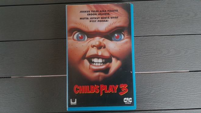 VHS: Child's Play 3 (Justin Whalin, Perrey Reeves 1991)