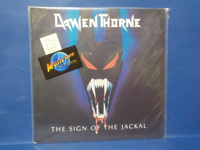 DAMIEN THORNE - THE SIGN OF THE JACKAL EX/EX+ EU -86 LP