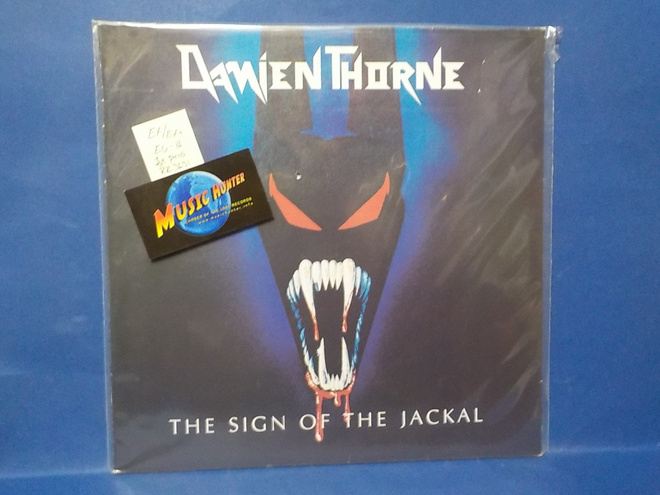 DAMIEN THORNE - THE SIGN OF THE JACKAL EX/EX+ EU -86 LP