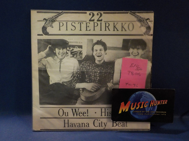 22 PISTEPIRKKO - OU WEE! EX+/EX+ FIN -86 7" MAXI-SINGLE