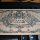Hungary Unkari 1000 Pengö 1945 P118 XF- - pikkukuva 2