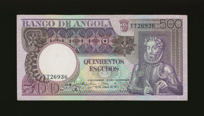 Angola 500 Escudos 1973, P107 XF+