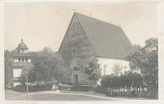 SIUNTIO, KIRKKO -kulk. 1937