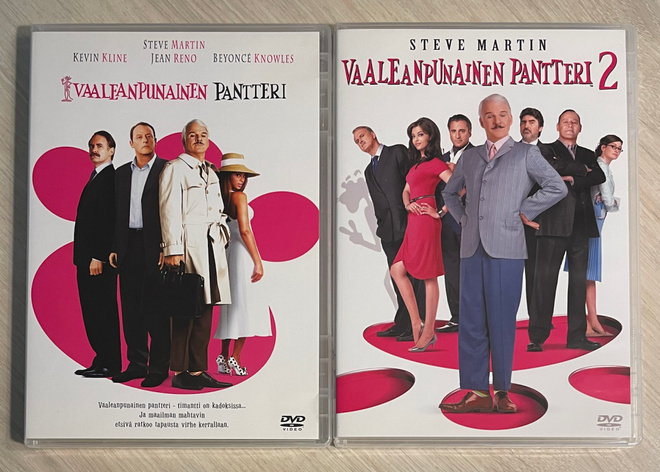 Vaaleanpunainen pantteri 1&2 (2DVD) Steve Martin