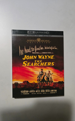 The searchers .4k uhd & blu-ray.slipcover