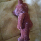 Ruskea nalle 8 cm ( matta "karvamainen"pinta ) - pikkukuva 2