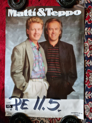 Matti ja Teppo Keikkajuliste 60×42cm