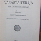 Ernst William Hornung: Varastaiteilija, Karisto 1910. 212 s. - pikkukuva 2
