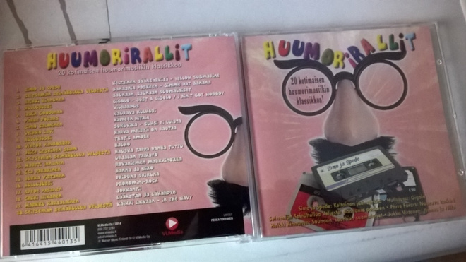Huumorirallit - 20 kotimaisen huumorimusiikin Klassikkoa