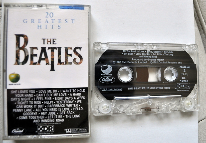 BEATLES 20 Greatest Hits C-KASETTI