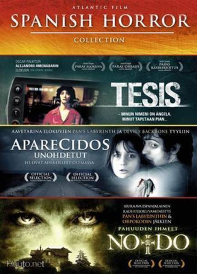 spanish horror coll. (atlantic) 3 dvd (32289 UUSI)