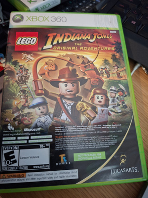 XBOX 360 Lego Indiana Jones/Kung fu Panda CIB