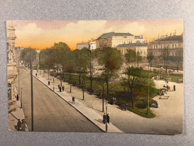 Paikkakuntakortti  Helsinki Esplanati 1920 luku