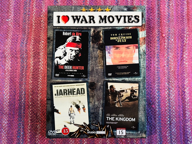 DVD: I Love War Movies boksi
