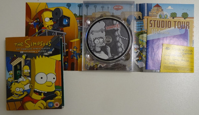 dvd, Simpsonit - 10. kausi - 4 dvd [anime, piirretty]